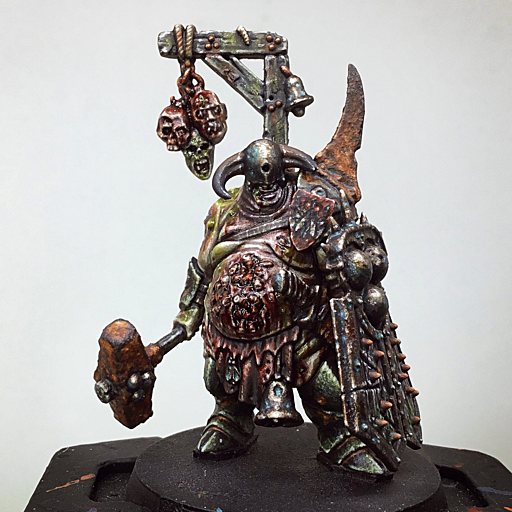 Nurgle Skin by Khullain-Paints | Paint Pad