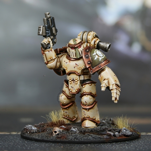 Death Guard Legionnaire (Horus Heresy) by RookieBrushes | Paint Pad