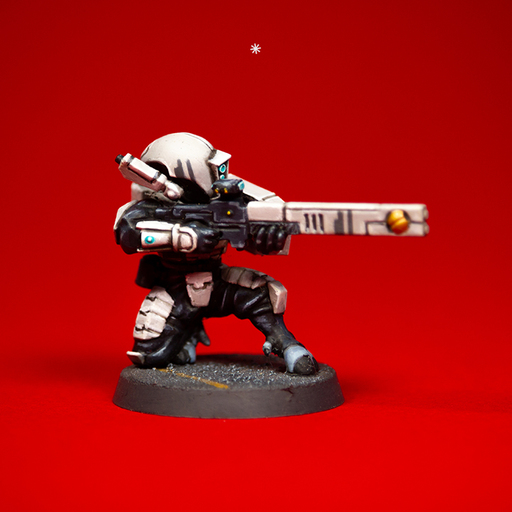 Tau'n Sept Fire Warrior by andromedastudio | Paint Pad