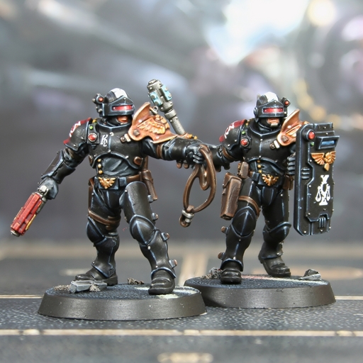 Adeptus Arbites Extraction Squad by RookieBrushes | Paint Pad
