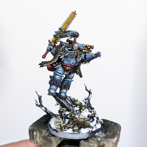Space Wolves by WarpfireMiniatures | Paint Pad