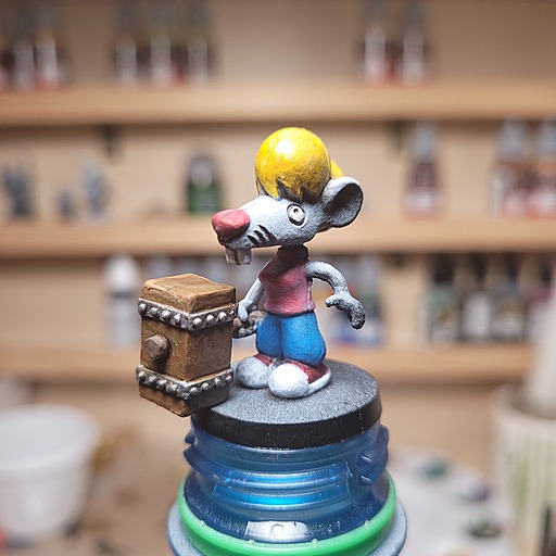 Maul Rat (Munchkin's Dungeon) by link_alekine | Paint Pad