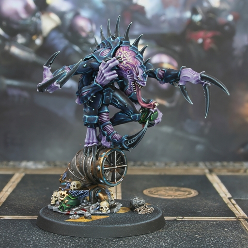 Figurines Warhammer 40K Genestealer Patriarch + 2 Purestrains - Pro-painting - Neuf