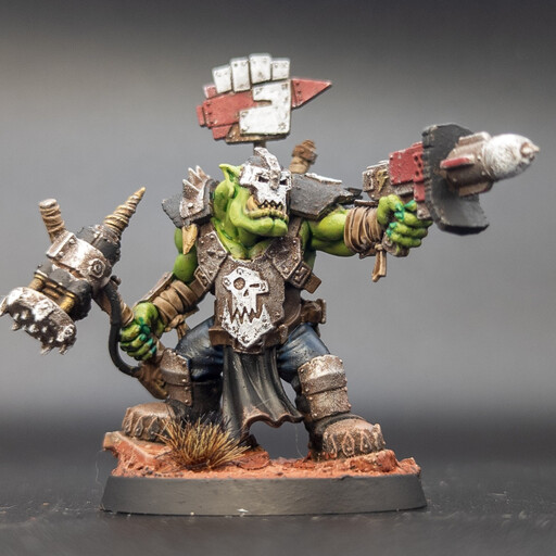 Quick Goff Orks (40k) by notatadbad | Paint Pad