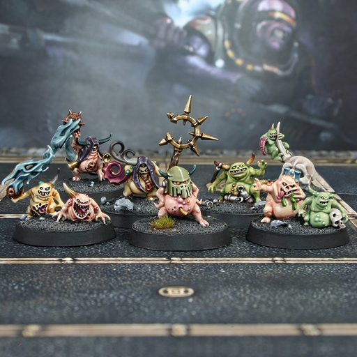 Nurglings! by RookieBrushes | Paint Pad