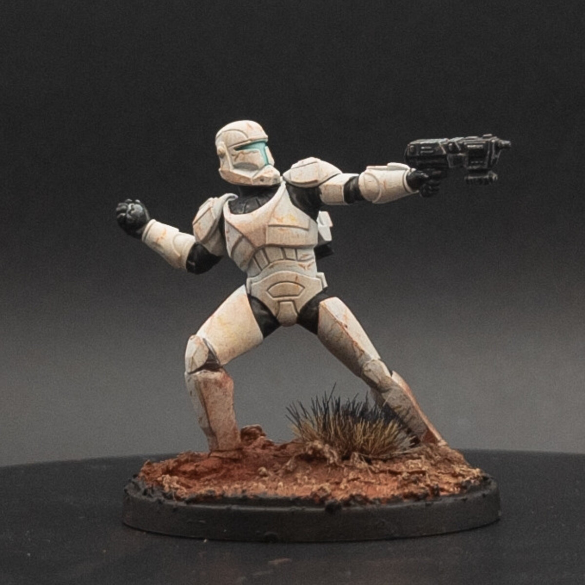Geonosis-style Basing (Star Wars Legion, Shatterpoint)