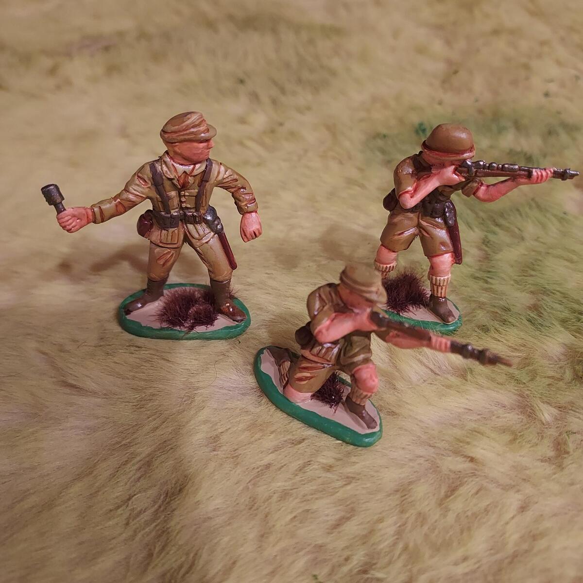 54mm Afrika Korps Infantry