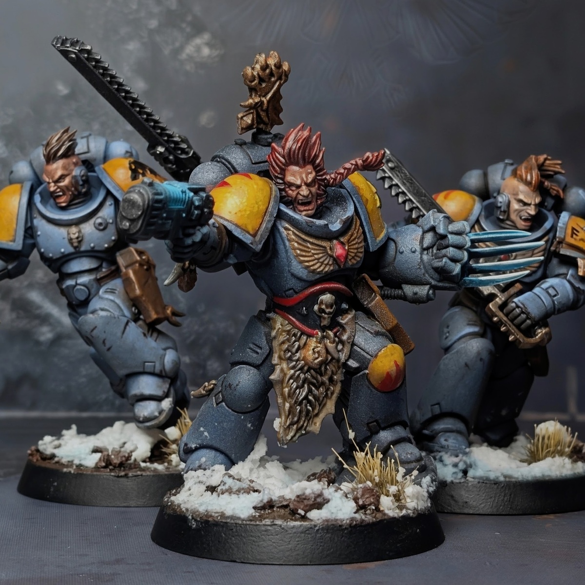 Grim Dark Space Wolves Blood Claws