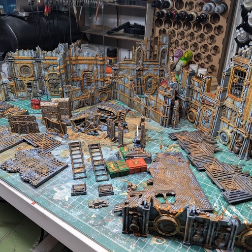 Volkus kill zone ruins by pukka | Paint Pad