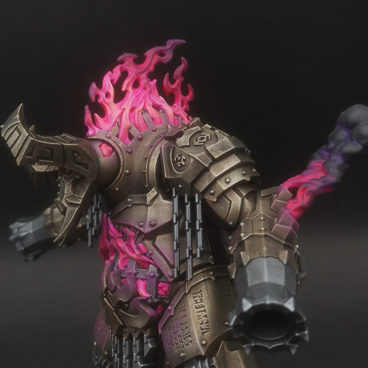 Magenta Warp Flame