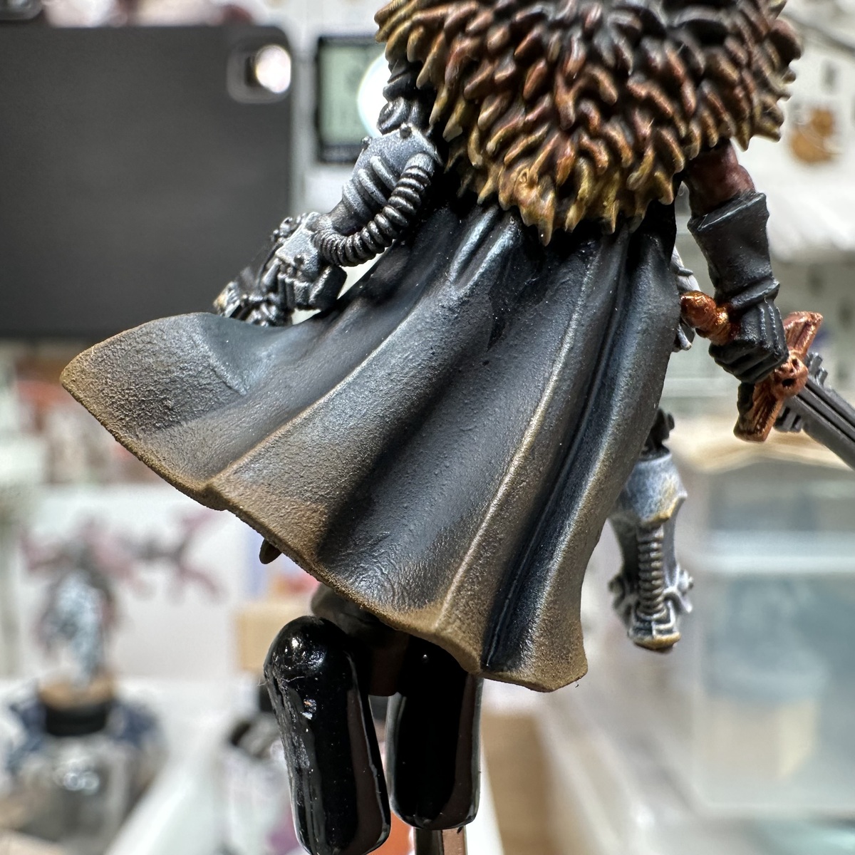 Dirt Weathering on Cloaks, Capes or Cloth