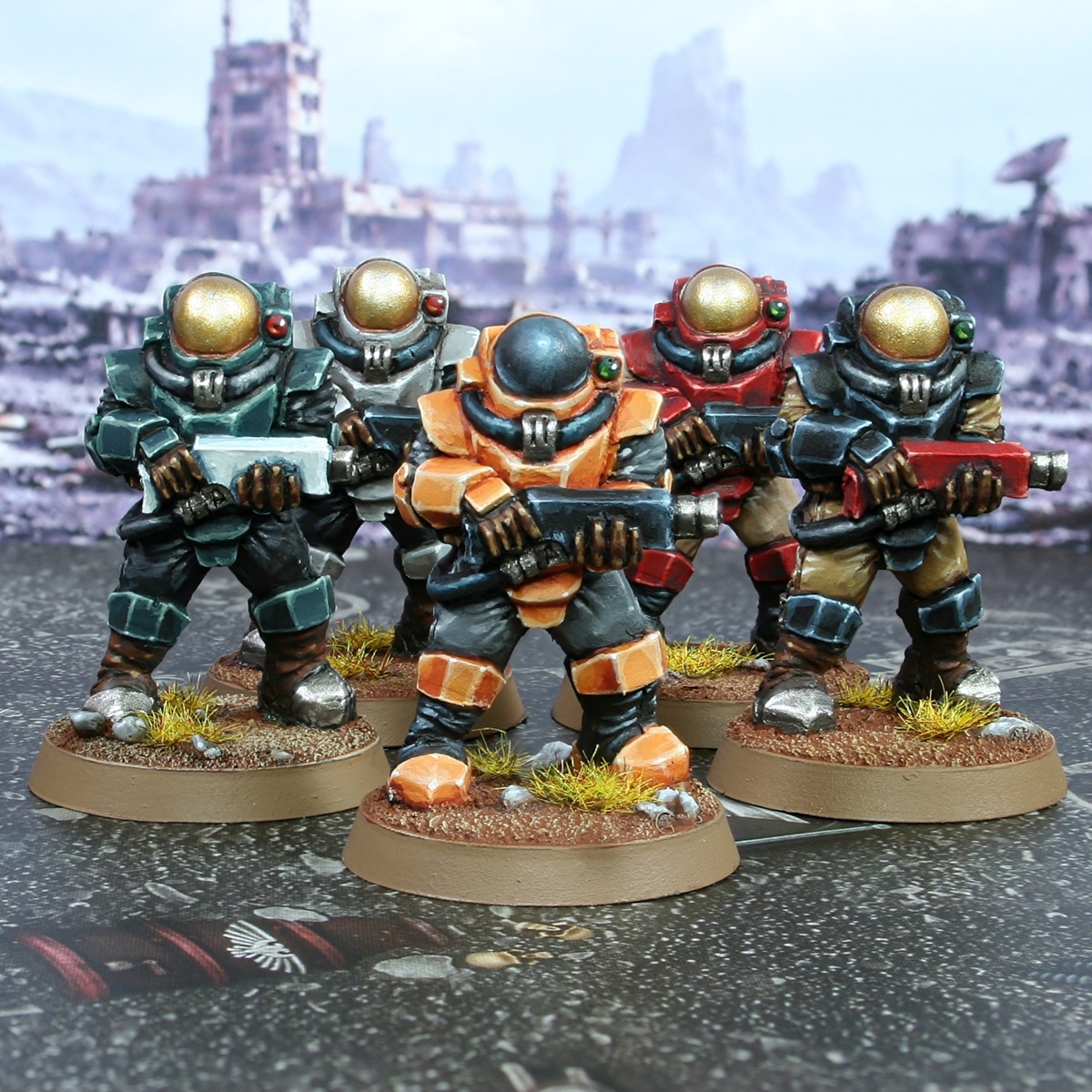 Mammoth Miniatures: Space Troopers