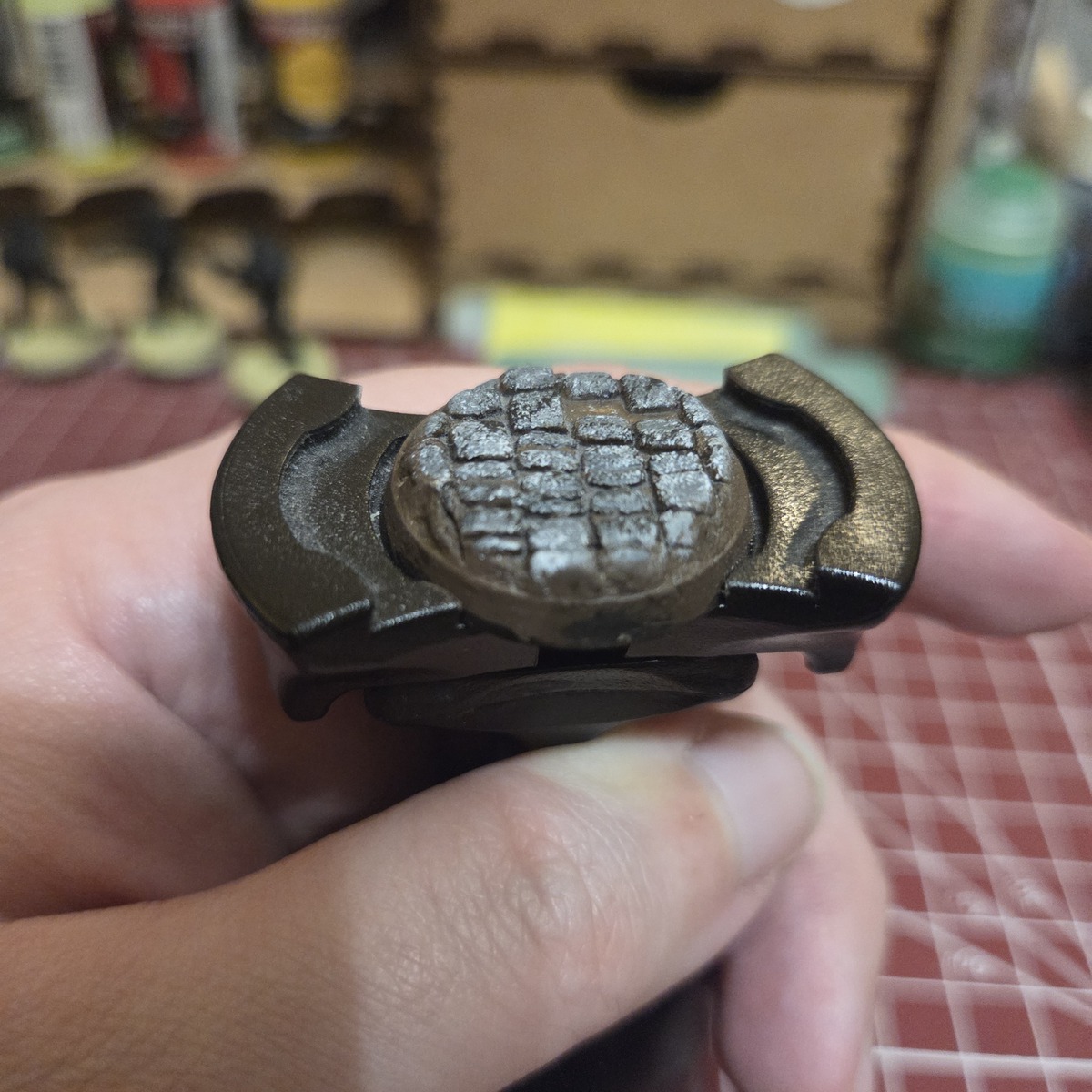 Grey dirty pavement basing