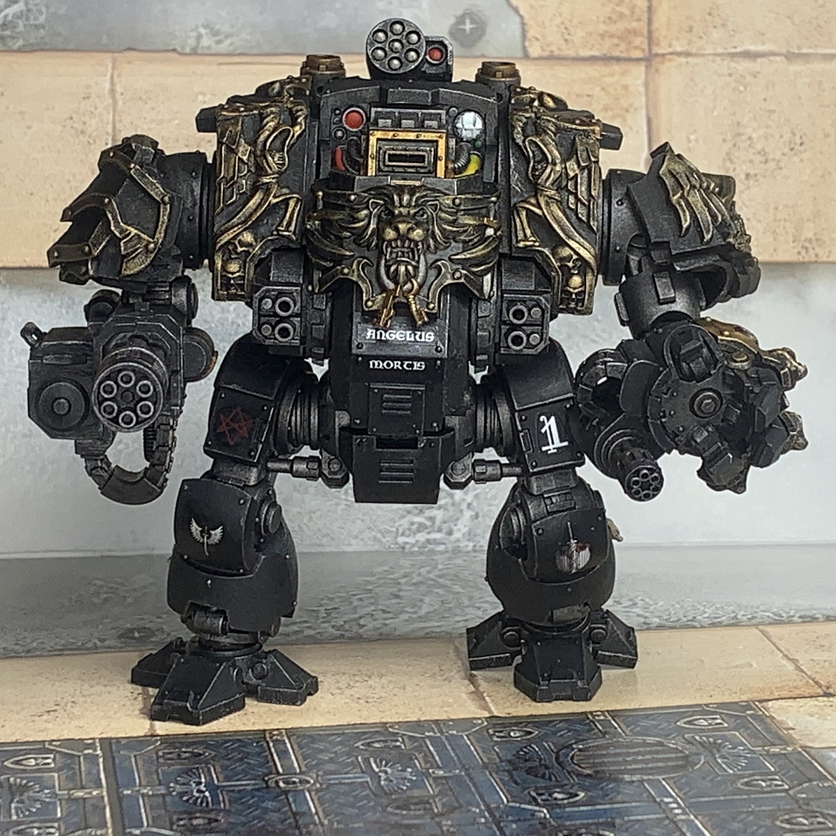 Gold on Dreadnought armour