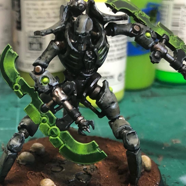 Grey Necrons by Bazleebub | Paint Pad