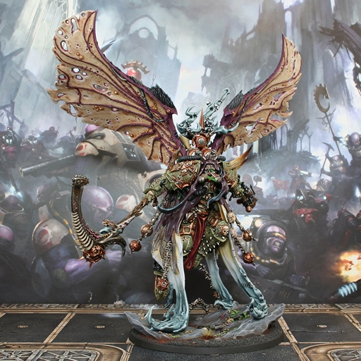 Mortarion, Daemon Primarch Of Nurgle By RookieBrushes | Paint Pad