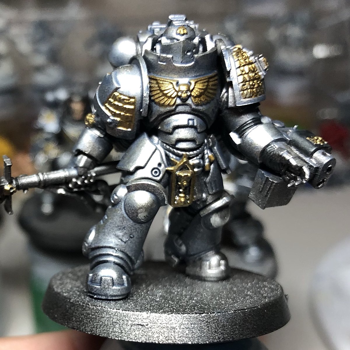 Grey Knights - Armour - TMM + Contrast