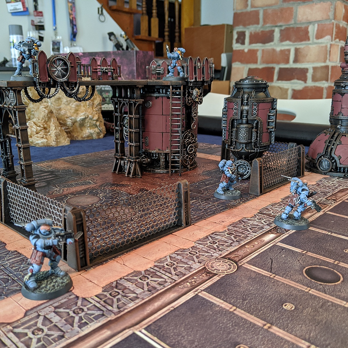 [40K] [Terrain] Industrial Red / Weathered Rust for Sector Mechanicus