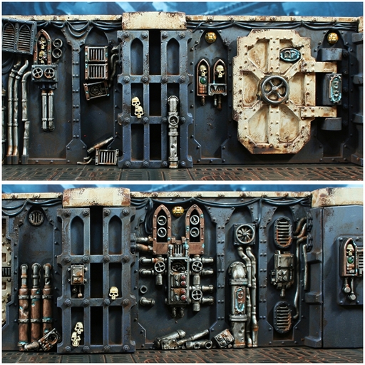 Boarding Actions Space Hulk Terrain by RookieBrushes Paint Pad