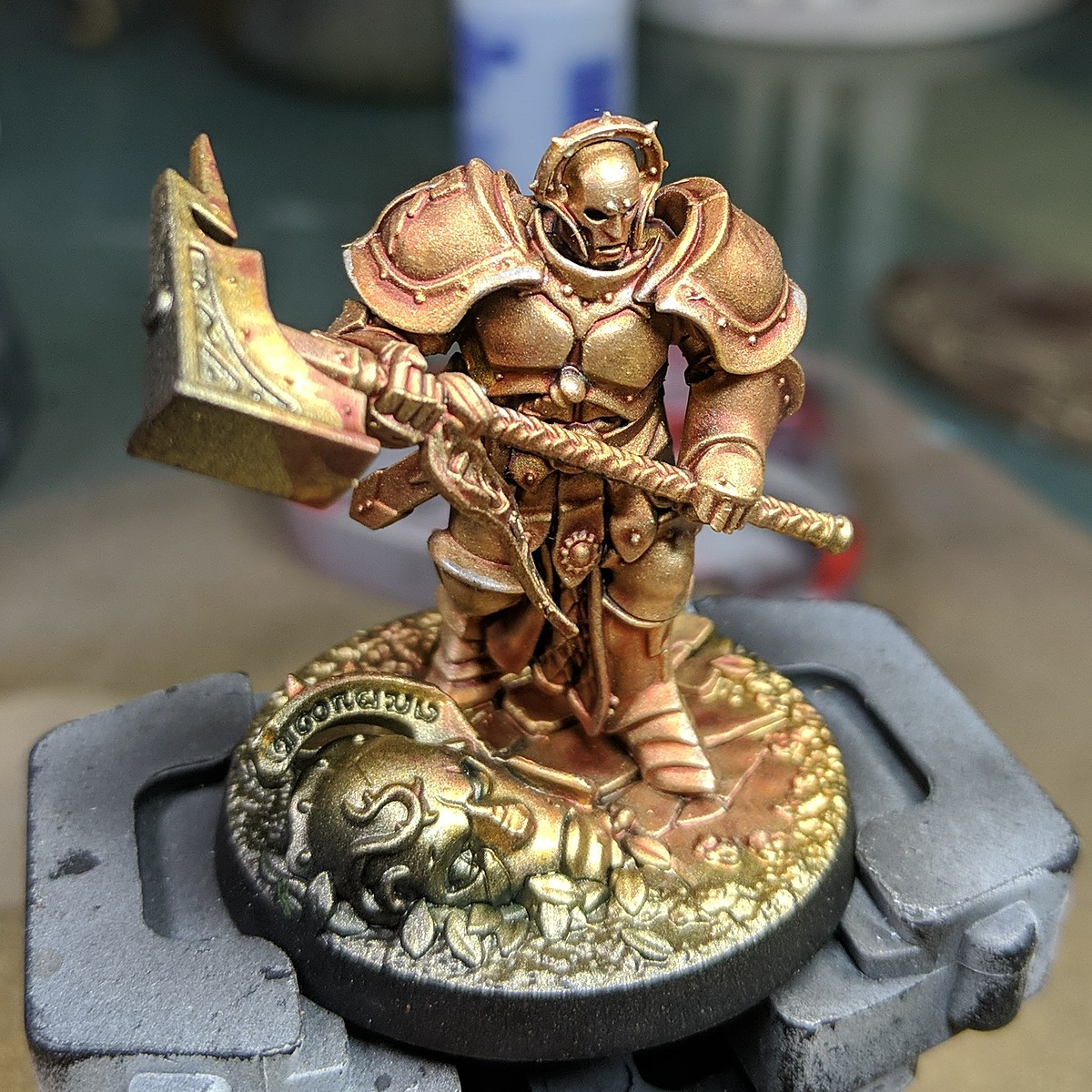 Stormcast Eternals - Gold Armour with Contrast paint
