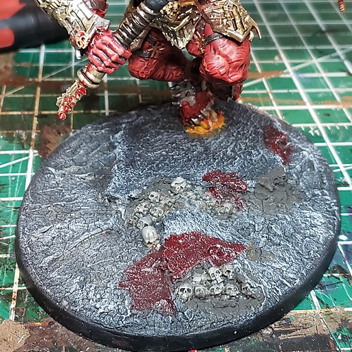 Added some Blood for the blood god technical paint to the model.