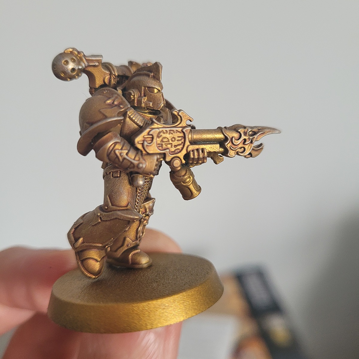 Thousand Sons Gold Pad Paint by TheLastCabbagebender 