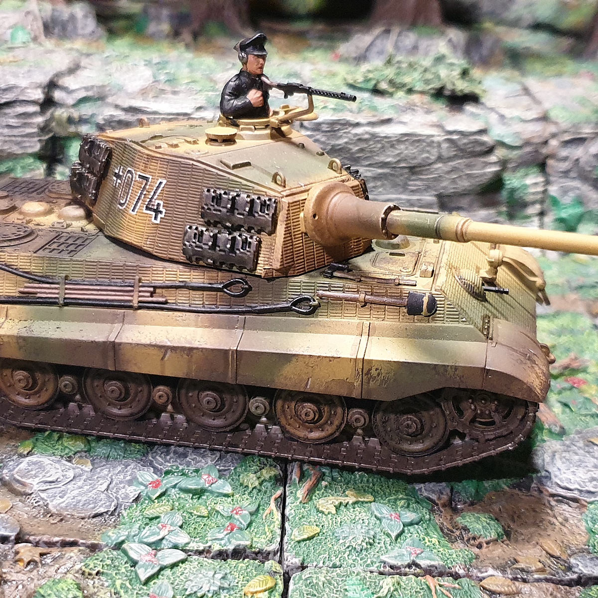 German WWII tanks - 3 Colour Camo