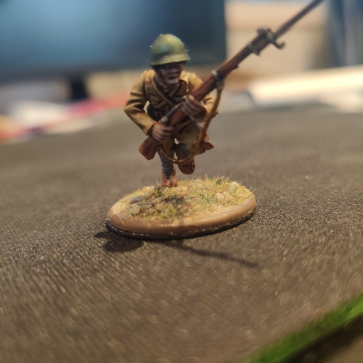 Bolt Action Japanese infantry by warhanna Paint Pad