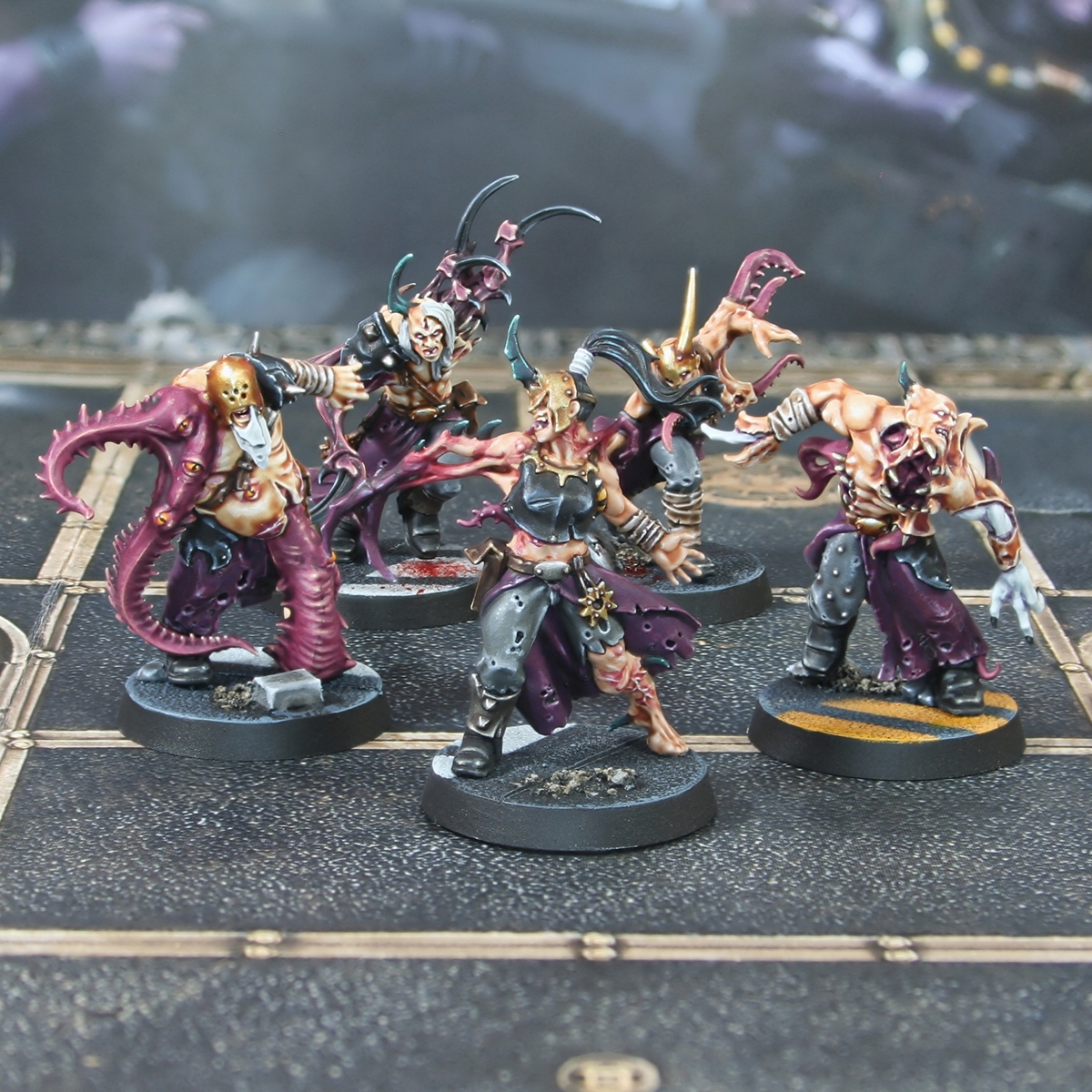 Slaanesh Chaos Mutants