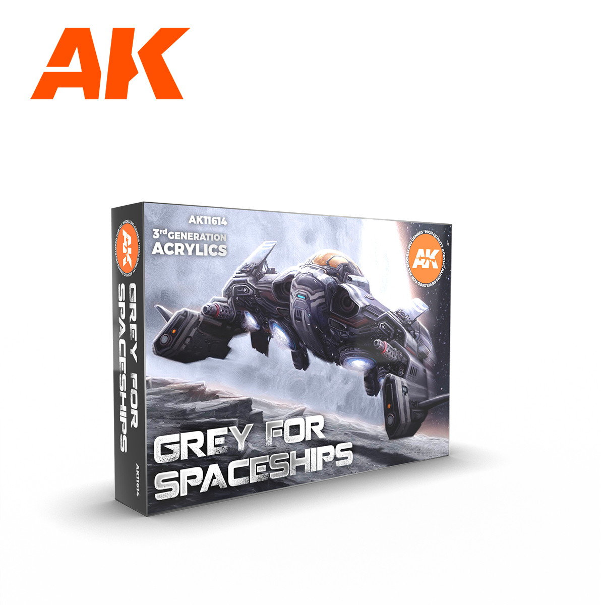 AK Interactive Grey for Spaceships