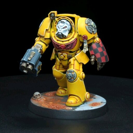 Imperial Fist Yellow by TheGoldenChin | Paint Pad