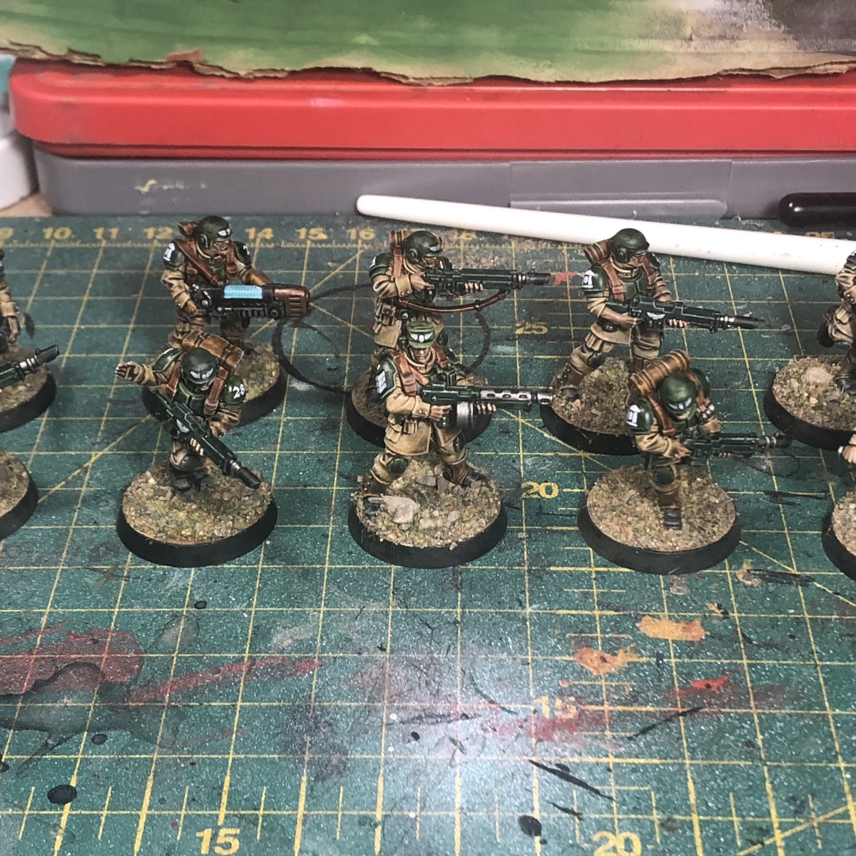 Imperial Guard infantry scheme