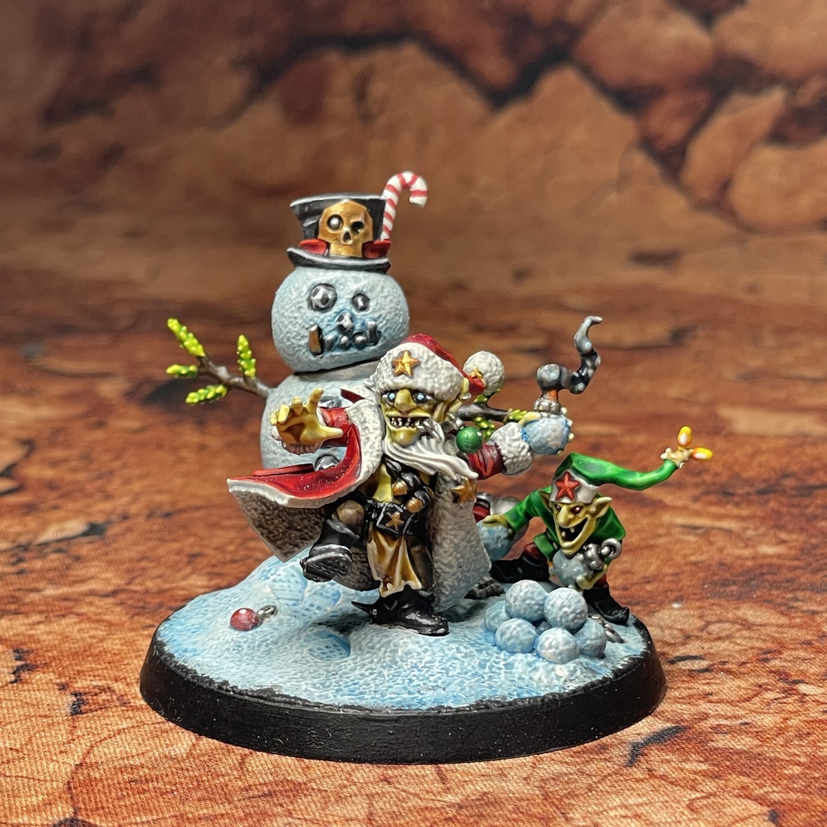 Red Gobbo Abdominable Snowman