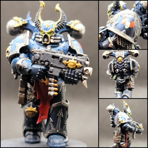 Quick Night Lords Armor [Airbrush] by JLearnsWargaming | Paint Pad